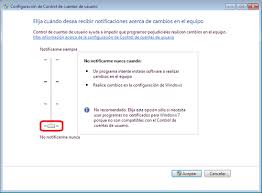 control de cuentas de usuarios de windows - Consejos y Trucos Windows