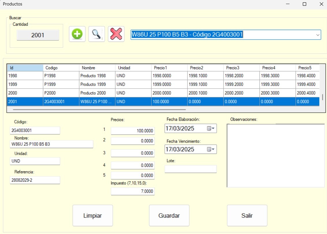Programa Generador de Etiquetas PRO - Imagen 4